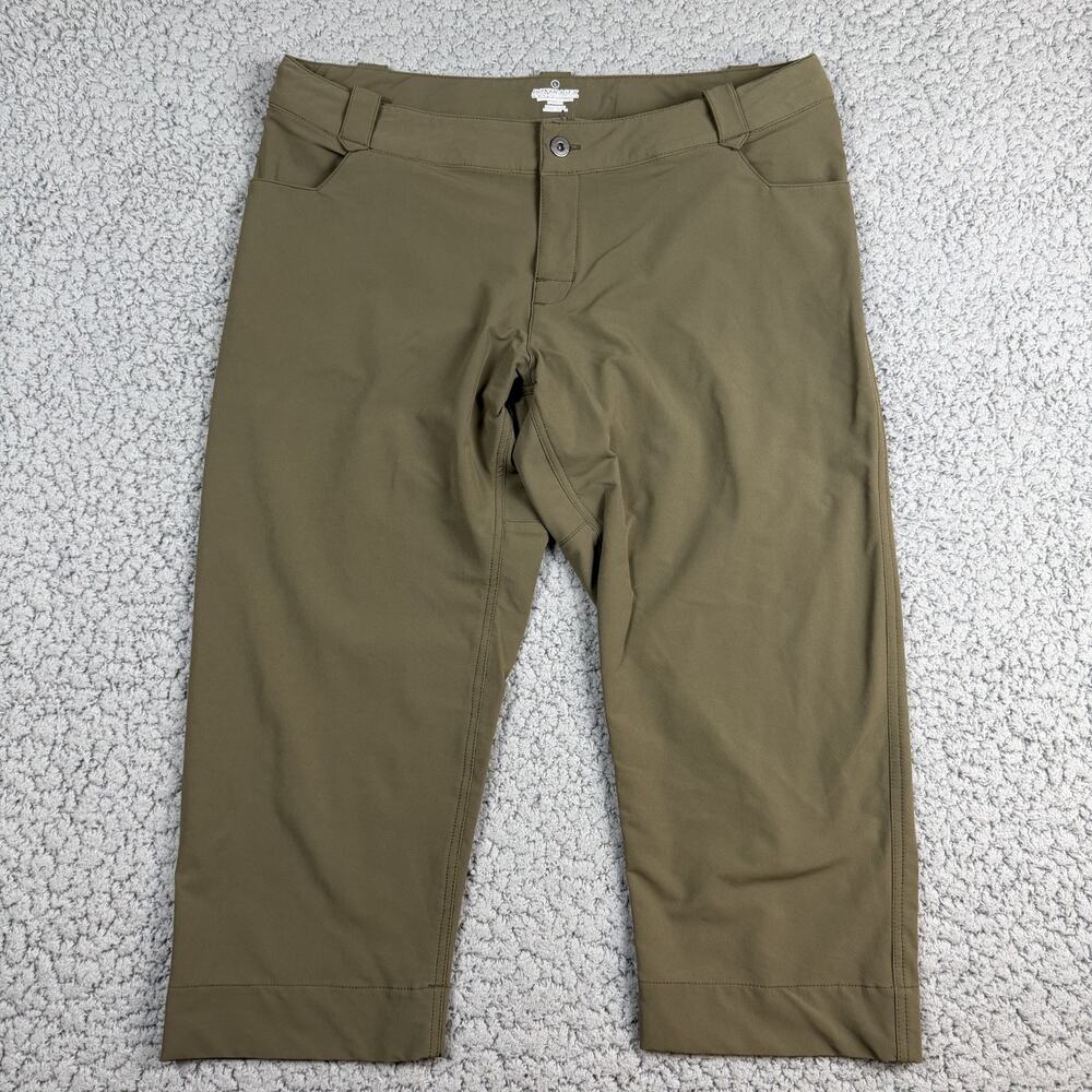 Bontrager Cropped Pant Shorts Womens Large Semi-Fitted Adjustable Padded Seat
